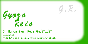 gyozo reis business card